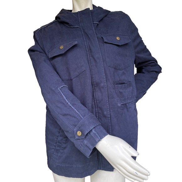 UGG Australia 3 in 1 Convertible Field Parka in Navy | Size: Large - Picture 1 of 12